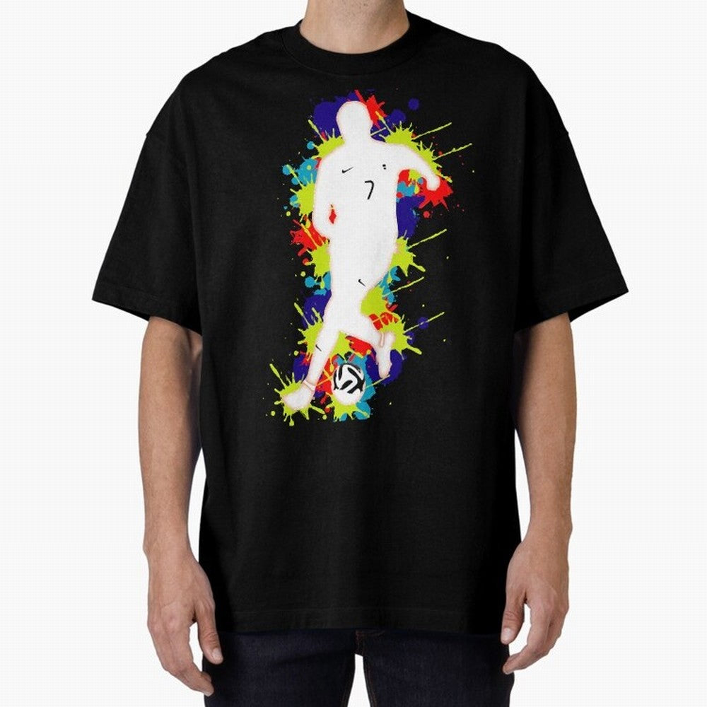 CR7 Cristiano Ronald shadow Classic T-Shirt Support FIFA World Cup 2026 for Fans of Messi and Argentina and Brazil, Bringing Vintage Soccer Flavor, Modern Football Stars, National Flags and Final Night Emotion; Great for Supporters Who Love