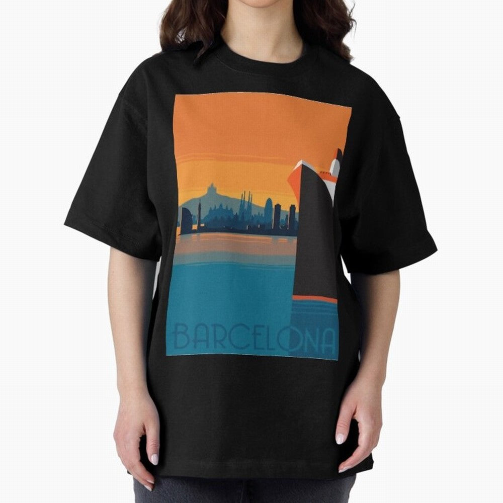 Barcelona Spain Travel Classic T-Shirt Celebrate the Biggest Stage of Match Day Hype around FIFA World Cup 2026 Group Stage, Messi and Cristiano Ronaldo, Spain, Championship Spirit, Famous Goals, Roaring Crowds and International Football Unity;