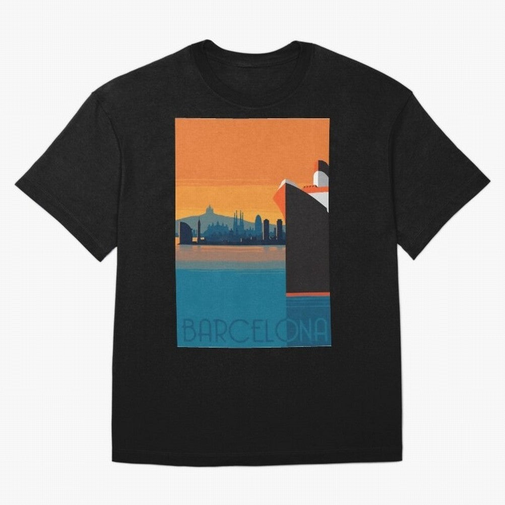 Barcelona Spain Travel Classic T-Shirt Celebrate the Biggest Stage of Match Day Hype around FIFA World Cup 2026 Group Stage, Messi and Cristiano Ronaldo, Spain, Championship Spirit, Famous Goals, Roaring Crowds and International Football Unity;