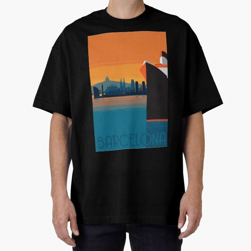 Barcelona Spain Travel Classic T-Shirt Celebrate the Biggest Stage of Match Day Hype around FIFA World Cup 2026 Group Stage, Messi and Cristiano Ronaldo, Spain, Championship Spirit, Famous Goals, Roaring Crowds and International Football Unity;