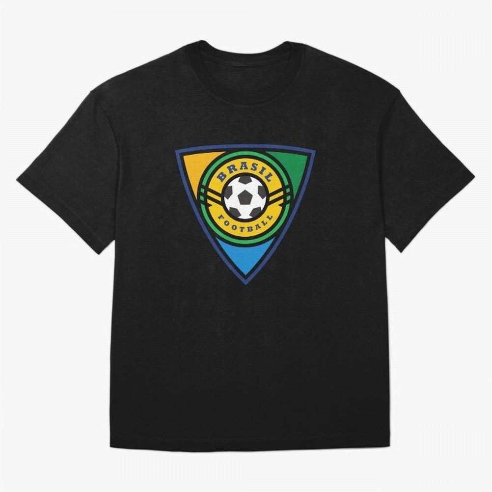 Brazil football emblem Essential T-Shirt Celebrate Classic Football Spirit in the FIFA World Cup 2026 USA Canada Mexico Journey through Neymar Highlights, Spain Pride, Champion Mindset, Group Stage Buzz, Knockout Tension and Passionate Fan Culture;