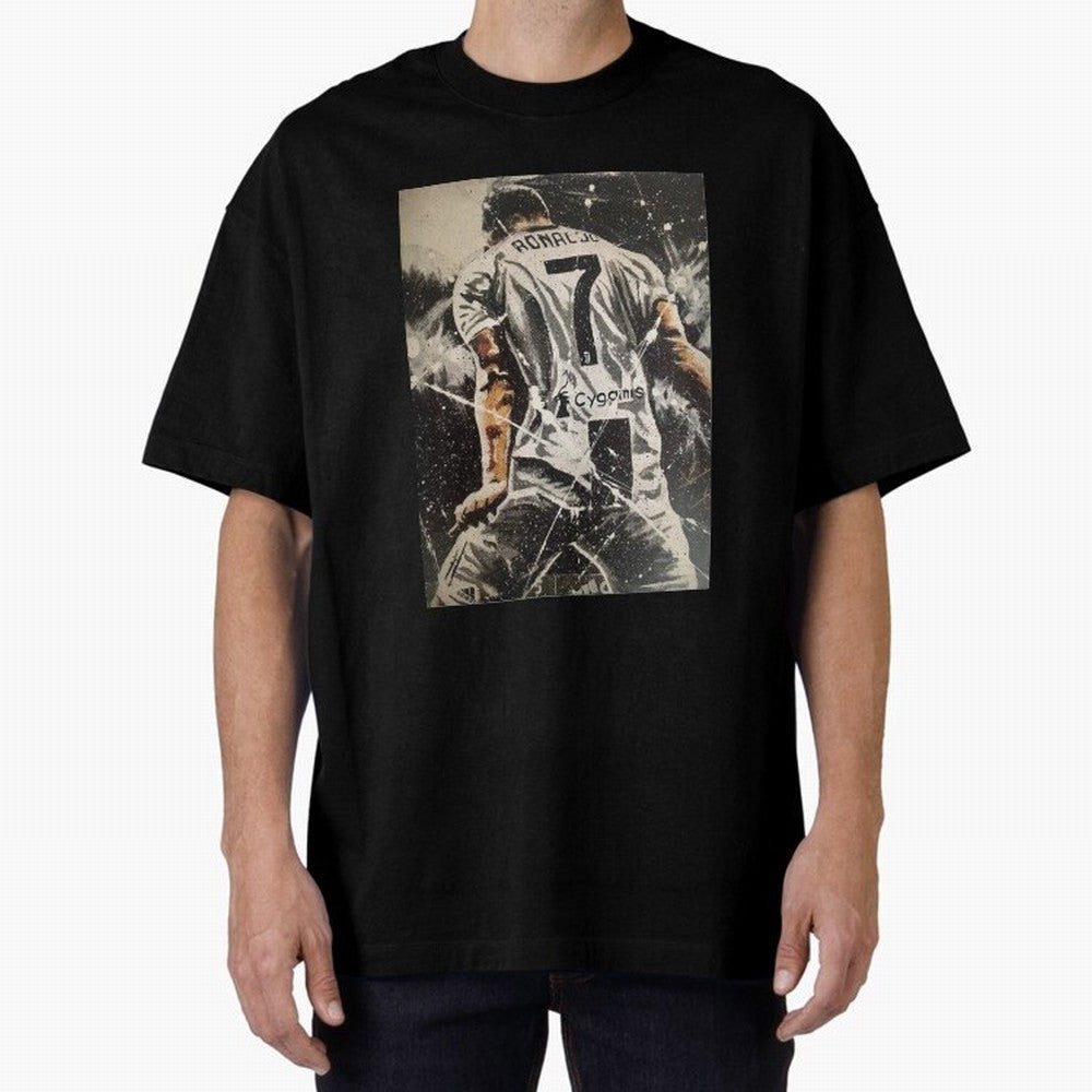 CRISTIANO RONALDO - JUVENTUS Classic T-Shirt Celebrate Fan Culture around FIFA World Cup 2026 Spirit, Featuring Argentina, France and Brazil, Mbappe, Retro Football Energy, Iconic Rivalries, Trophy Chase Drama and Stadium Atmosphere; Ideal for