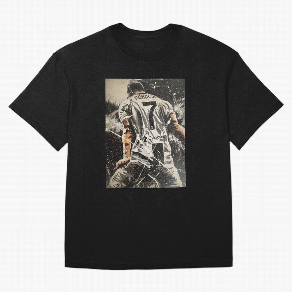 CRISTIANO RONALDO - JUVENTUS Classic T-Shirt Celebrate Fan Culture around FIFA World Cup 2026 Spirit, Featuring Argentina, France and Brazil, Mbappe, Retro Football Energy, Iconic Rivalries, Trophy Chase Drama and Stadium Atmosphere; Ideal for