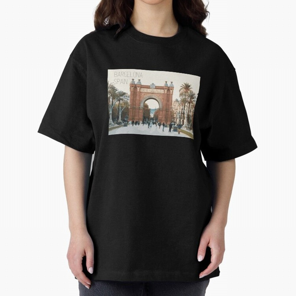 Barcelona Print Classic T-Shirt Represent the Passion of FIFA World Cup 2026 Group Stage Celebrating Neymar, Haaland and Cristiano Ronaldo, England, France and Netherlands Energy, Match Day Excitement, Supporter Culture, Golden Goals and Global