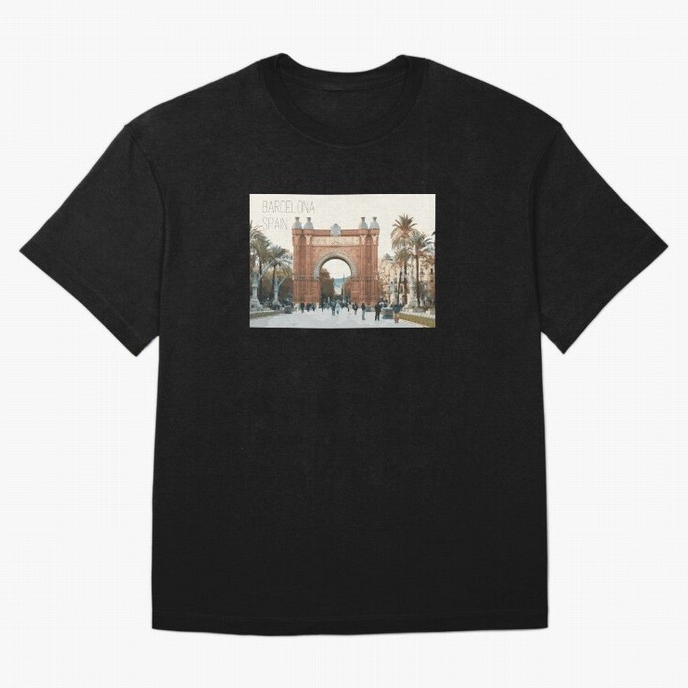 Barcelona Print Classic T-Shirt Represent the Passion of FIFA World Cup 2026 Group Stage Celebrating Neymar, Haaland and Cristiano Ronaldo, England, France and Netherlands Energy, Match Day Excitement, Supporter Culture, Golden Goals and Global