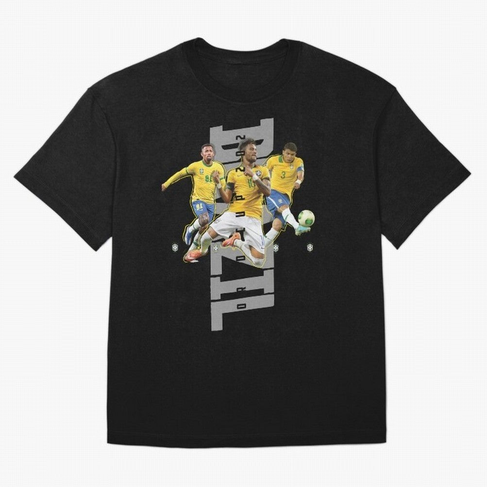 Brazil World cup 2022 Oversized T-Shirt Fuel the FIFA World Cup 2026 USA Canada Mexico Journey through Messi Highlights, Brazil, Portugal and Argentina Pride, Soccer Culture, Superstar Moments, National Team Dreams and Competitive Fire; Built for