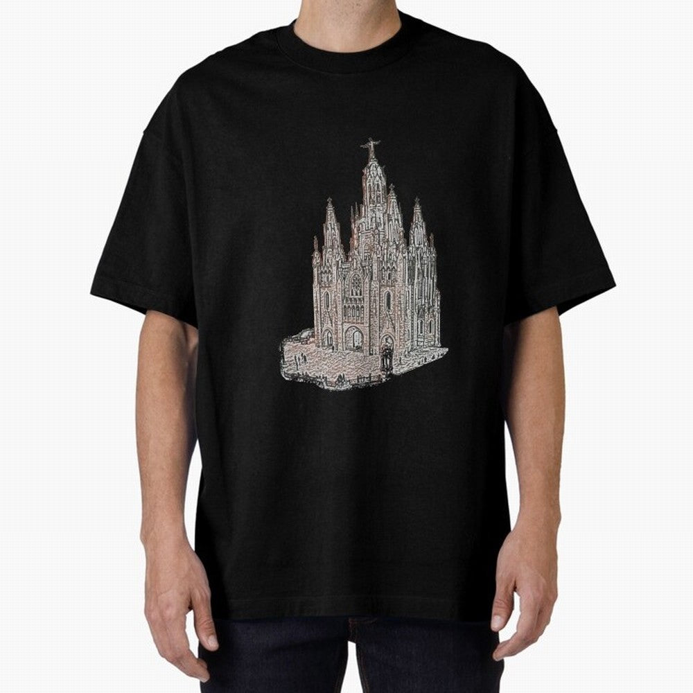 barcelona ,Sagrada Fam¨ªlia church Classic T-Shirt Stand with FIFA World Cup 2026 Group Stage Made for Messi, Neymar and Mbappe, France Energy, Classic Soccer Heritage, Championship Pressure, Fan Loyalty and International Pride; Ideal for Fans Who