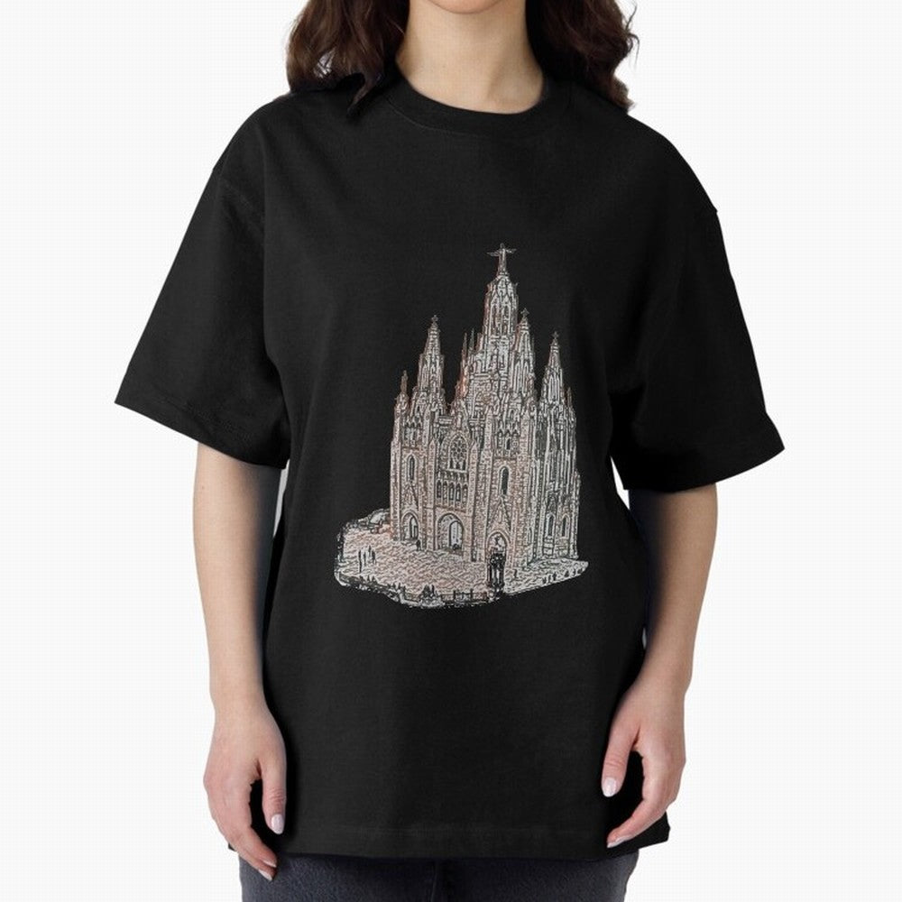 barcelona ,Sagrada Fam¨ªlia church Classic T-Shirt Stand with FIFA World Cup 2026 Group Stage Made for Messi, Neymar and Mbappe, France Energy, Classic Soccer Heritage, Championship Pressure, Fan Loyalty and International Pride; Ideal for Fans Who