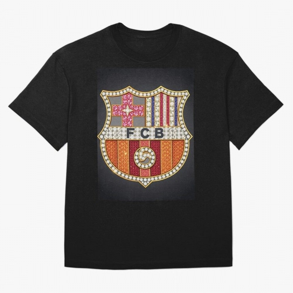 Barcelona Logo Classic T-Shirt Embrace FIFA World Cup 2026 Spirit, Connected to Argentina, Mbappe and Neymar, Football Passion, Legendary Performances, Festival Vibes and Supporter Community; Great for Supporters Who Love Legendary Players,