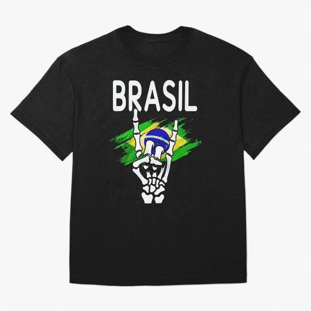 Brasil Classic T-Shirt Represent the Passion of FIFA World Cup 2026 Spirit, Capturing Portugal, Spain and Germany, Mbappe, Goal Celebration Energy, Supporter Heritage, Football Icons and Worldwide Tournament Joy; Great for Supporters Who Love