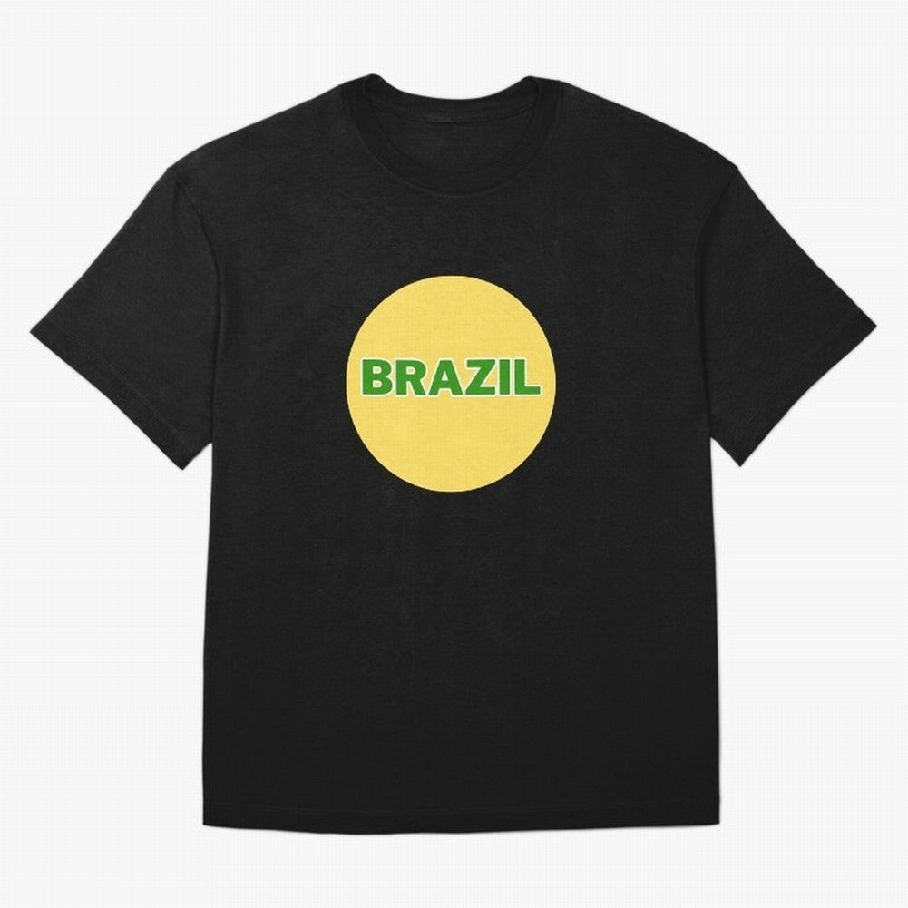 Brazil Classic T-Shirt Celebrate Classic Football Spirit in Global Football Passion for FIFA World Cup 2026 Group Stage, Highlighting Messi, Neymar and Mbappe, Argentina, Vintage Soccer Flavor, Modern Football Stars, National Flags and Final Night