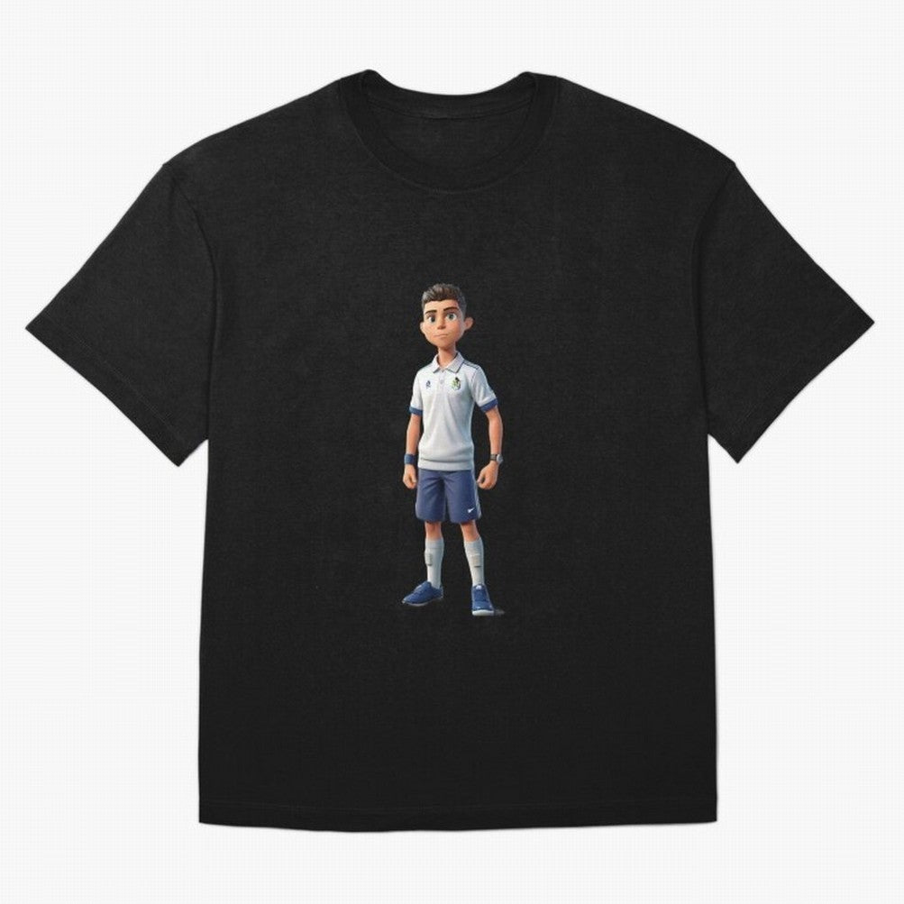 Amimated of Cristiano Ronaldo Classic T-Shirt Show Love for Legendary Goals in FIFA World Cup 2026 USA Canada Mexico Spirit, Connected to Netherlands, Neymar, Classic Soccer Heritage, Championship Pressure, Fan Loyalty and International Pride;