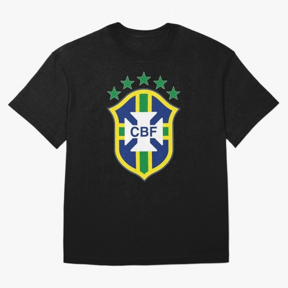 Brazil Soccer Logo2 Essential T-Shirt Show Championship Spirit for Global Football Passion for FIFA World Cup 2026, Celebrating Haaland, Argentina, France and Brazil, Classic Soccer Heritage, Championship Pressure, Fan Loyalty and International