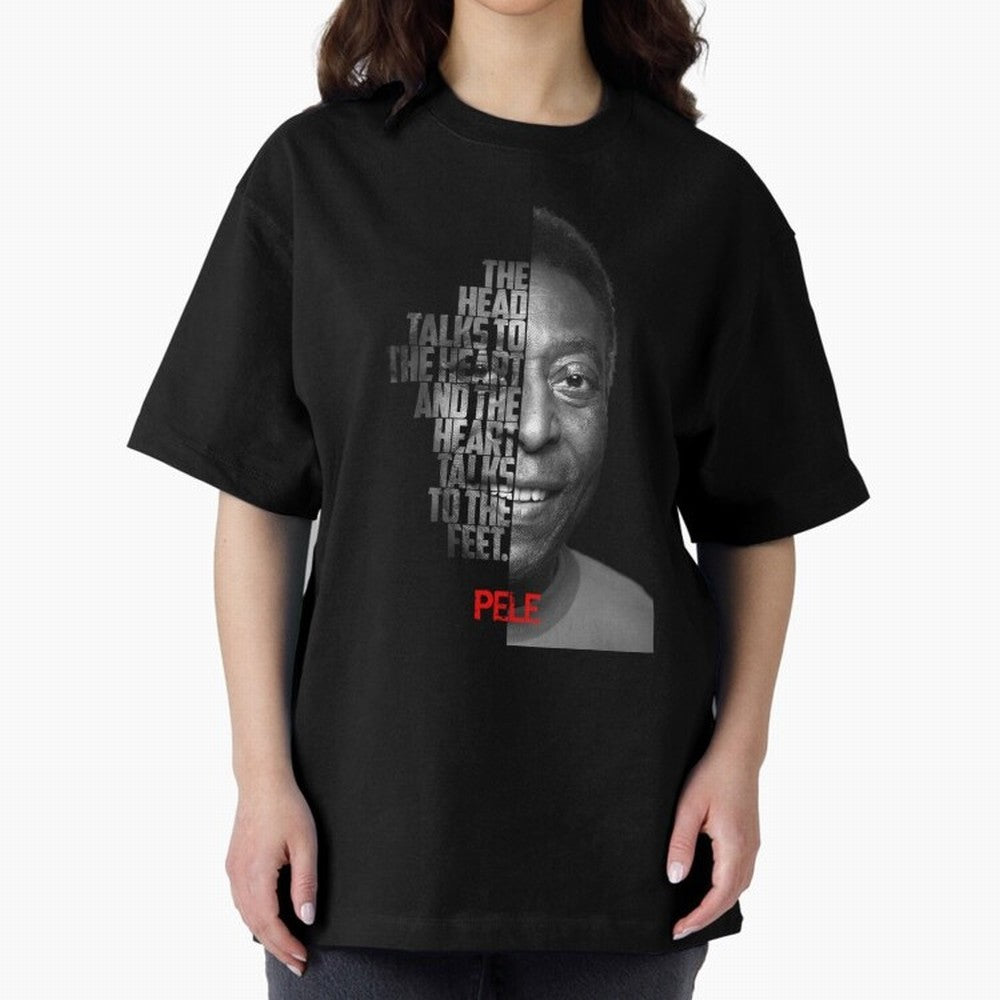 Black and white Pele quote1 Essential T-Shirt Bring a Champion Mindset to Match Day Hype around FIFA World Cup 2026, Messi, CR7 and Mbappe, Brazil, Champion Mindset, Group Stage Buzz, Knockout Tension and Passionate Fan Culture; Perfect for People