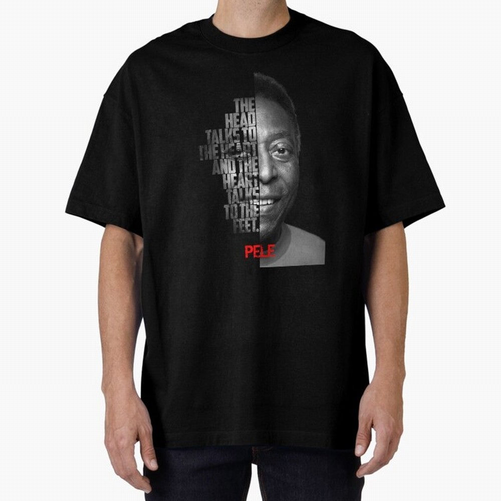 Black and white Pele quote1 Essential T-Shirt Bring a Champion Mindset to Match Day Hype around FIFA World Cup 2026, Messi, CR7 and Mbappe, Brazil, Champion Mindset, Group Stage Buzz, Knockout Tension and Passionate Fan Culture; Perfect for People