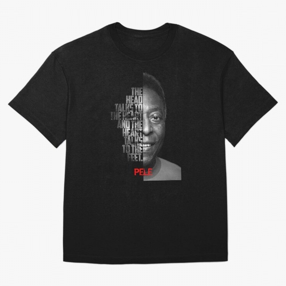 Black and white Pele quote1 Essential T-Shirt Bring a Champion Mindset to Match Day Hype around FIFA World Cup 2026, Messi, CR7 and Mbappe, Brazil, Champion Mindset, Group Stage Buzz, Knockout Tension and Passionate Fan Culture; Perfect for People