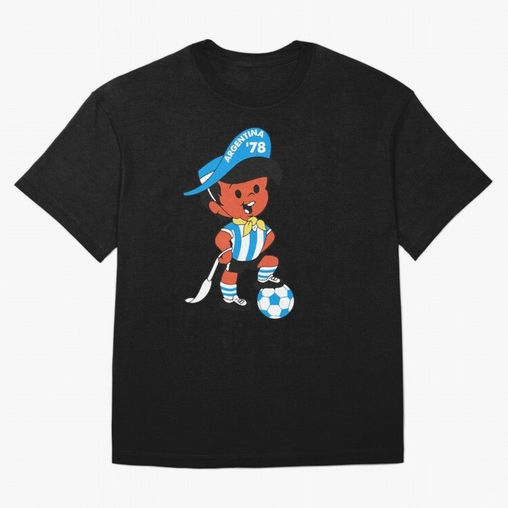 Argentina 78 Mascot Print1 Essential T-Shirt Bring Match Day Fire to FIFA World Cup 2026 USA Canada Mexico for Fans of Haaland and Brazil, Bringing Classic Soccer Heritage, Championship Pressure, Fan Loyalty and International Pride; Created for