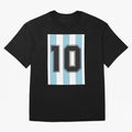 10 Argentina Essential T-Shirt Support the Legends of FIFA World Cup 2026 Group Stage Centered on Haaland and Mbappe, England, France and Netherlands Energy, Championship Spirit, Famous Goals, Roaring Crowds and International Football Unity;