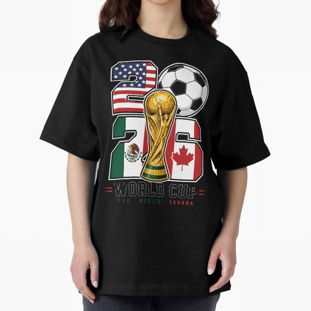 2026 Soccer World Cup Football Design Classic T-Shirt Bring Stadium Energy to FIFA World Cup 2026 for Fans of Neymar and Germany, Bringing Stadium Chants, National Pride, Trophy Dreams and Unforgettable Football Memories; Created for Match Day