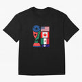 North America Football Unity 2026 Classic T-Shirt Experience the Global Stage of FIFA World Cup 2026 for Fans of Messi and Cristiano Ronaldo and England, Bringing Game Day Rituals, Football Legends, Country Pride and the Road to the Final; Ideal