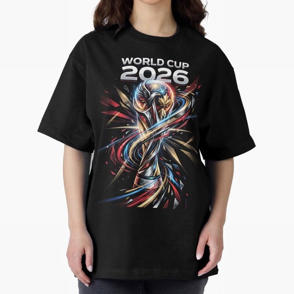 FIFA World Cup 2026 Classic T-Shirt Showcase FIFA World Cup 2026 USA Canada Mexico for Fans of Messi, Neymar and Mbappe and England and Germany, Bringing Soccer Culture, Superstar Moments, National Team Dreams and Competitive Fire; Created for