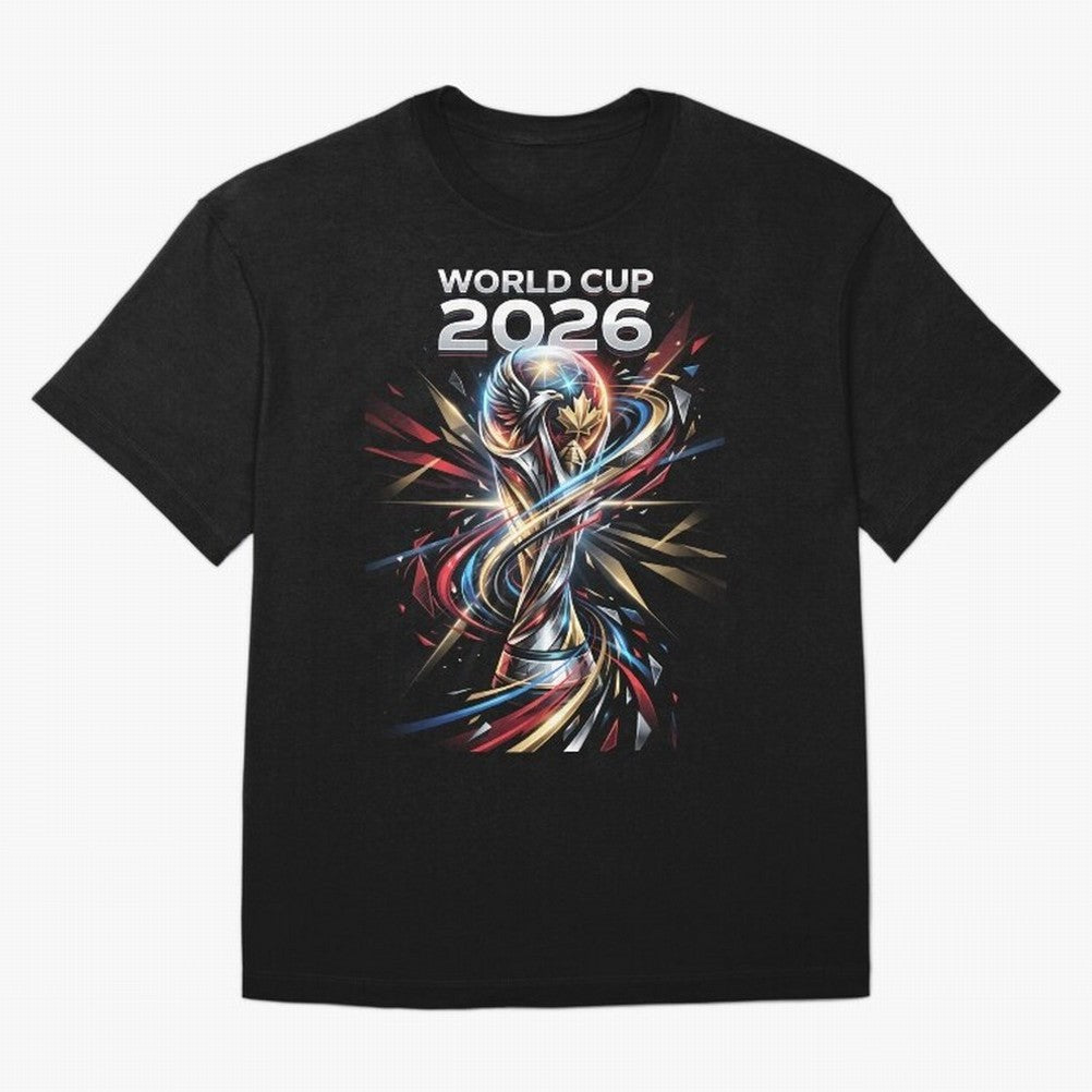 FIFA World Cup 2026 Classic T-Shirt Showcase FIFA World Cup 2026 USA Canada Mexico for Fans of Messi, Neymar and Mbappe and England and Germany, Bringing Soccer Culture, Superstar Moments, National Team Dreams and Competitive Fire; Created for