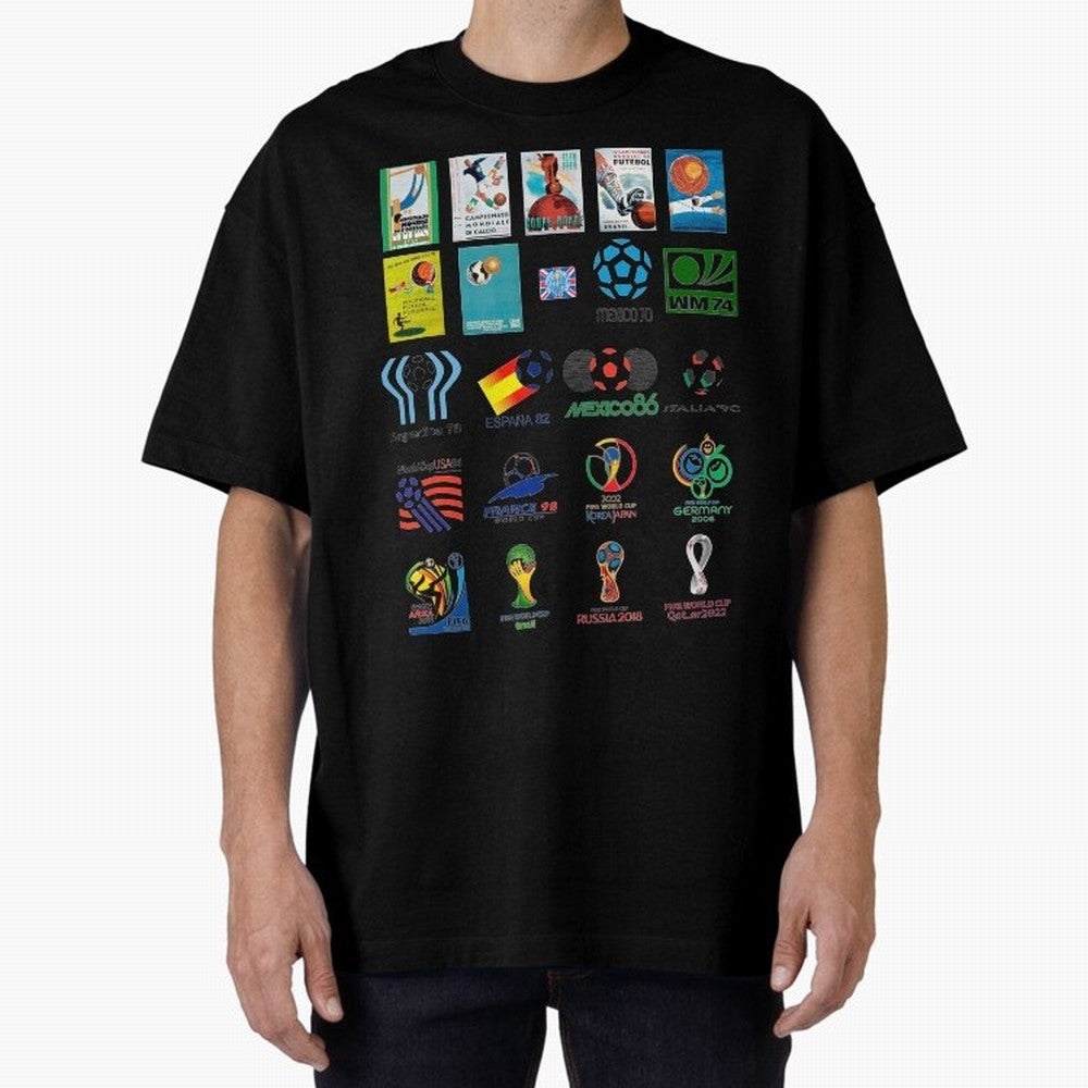 Soccer world logos Classic T-Shirt Show Support during the FIFA World Cup 2026 Group Stage Journey through Haaland Highlights, Spain Pride, Classic Soccer Heritage, Championship Pressure, Fan Loyalty and International Pride; Created for Match Day