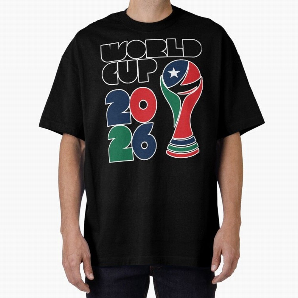 Minimalist Funky World Cup 2026 Design Classic T-Shirt Feel the Trophy Chase of Match Day Hype around FIFA World Cup 2026, Mbappe and Neymar, Spain, Game Day Rituals, Football Legends, Country Pride and the Road to the Final; Ideal for Passionate