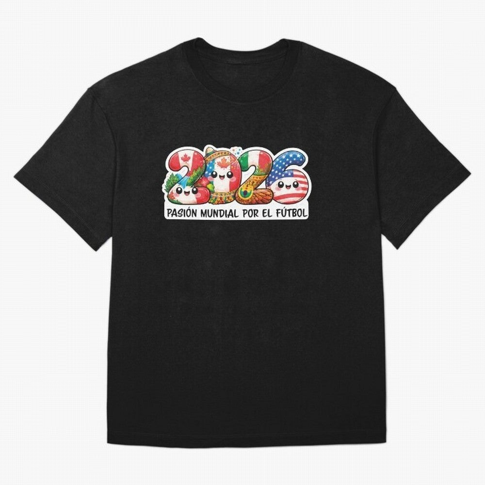 World Football Passion 2026 Classic T-Shirt Join the Global Buzz around the FIFA World Cup 2026 USA Canada Mexico Journey through Mbappe and Neymar Highlights, Portugal Pride, Match Day Excitement, Supporter Culture, Golden Goals and Global
