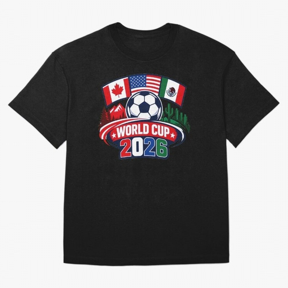 2026 FIFA World Cup Classic T-Shirt Bring International Match Energy to FIFA World Cup 2026 for Fans of Messi and Germany, Bringing Global Supporter Spirit, Legendary Goals, National Colors and Tournament Celebration; Created for Match Day Parties,