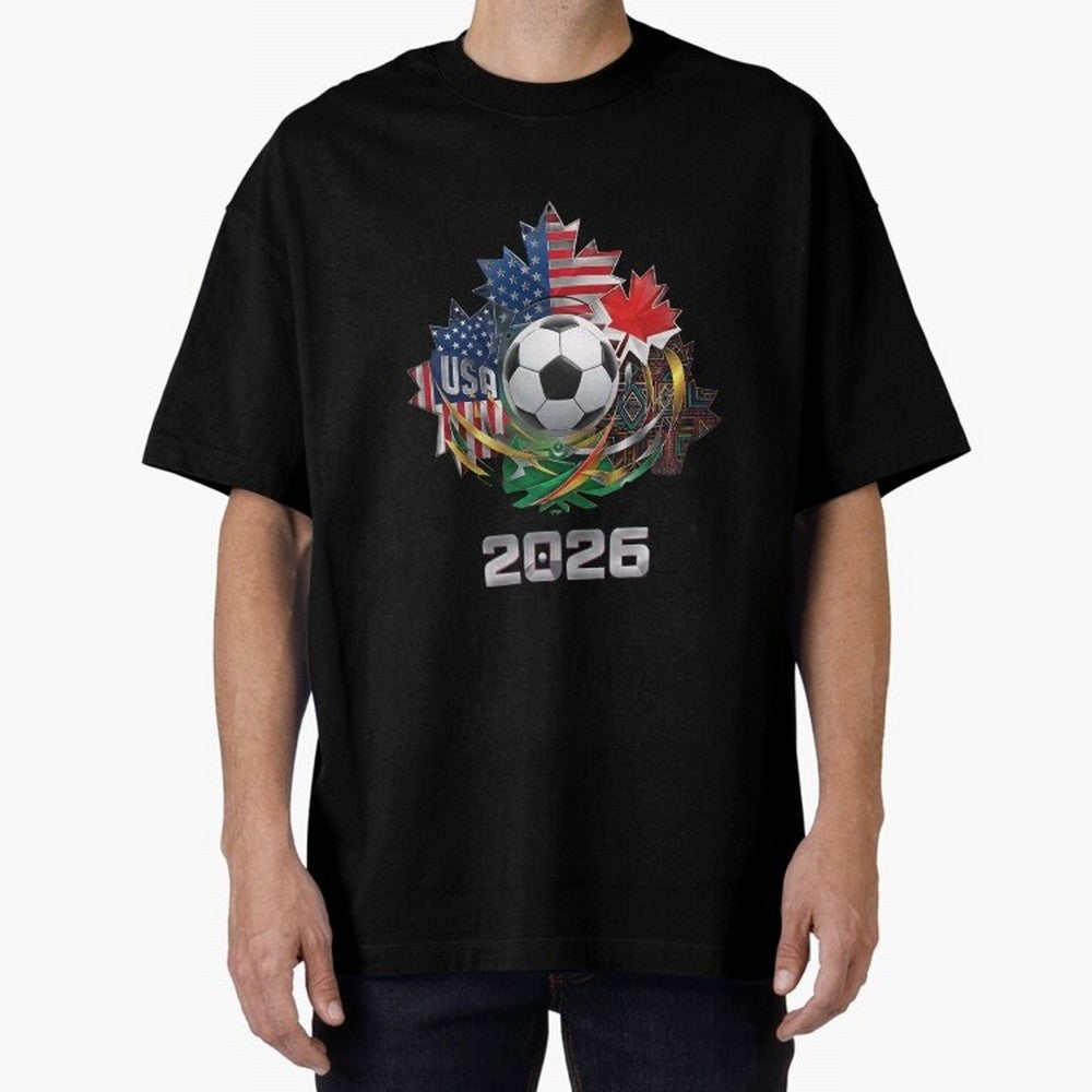 United Americas Classic T-Shirt Honor the Beautiful Game during Global Football Passion for FIFA World Cup 2026 Group Stage, Made for Mbappe, Portugal, Spain and Germany, Vintage Soccer Flavor, Modern Football Stars, National Flags and Final Night