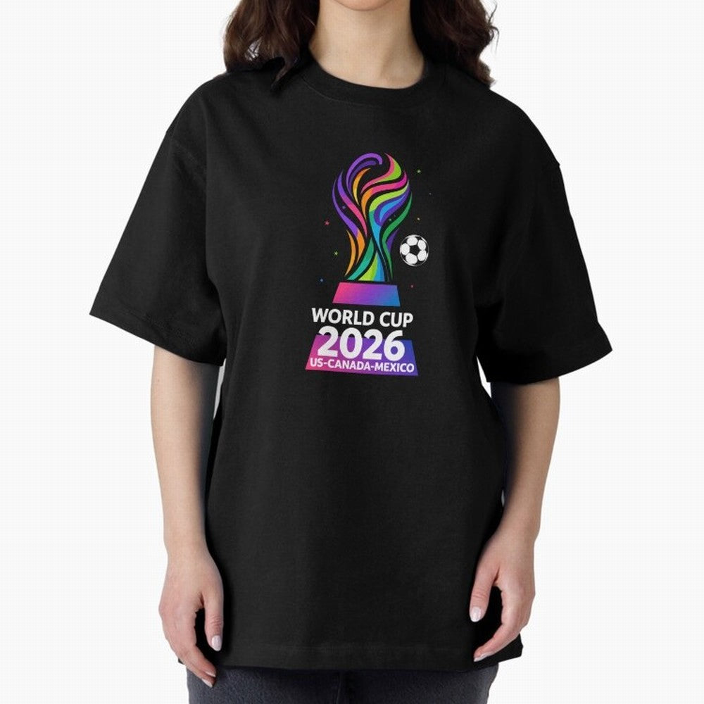 World Cup 2026 US-Canada-Mexico Soccer Trophy Classic T-Shirt Celebrate Rivalries and Pride in Match Day Hype around FIFA World Cup 2026, Haaland and Mbappe, France, Fan Favorite Moments, National Team Passion, Big Match Drama and Soccer History;