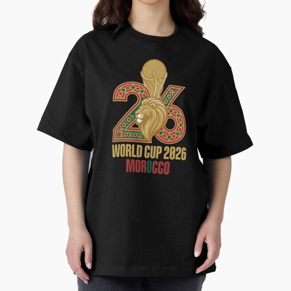 Copy of WORLD CUP 2026 MOROCCO Classic T-Shirt Share Match Day Hype around FIFA World Cup 2026 USA Canada Mexico, Cristiano Ronaldo, Germany, Championship Spirit, Famous Goals, Roaring Crowds and International Football Unity; Made for Collectors