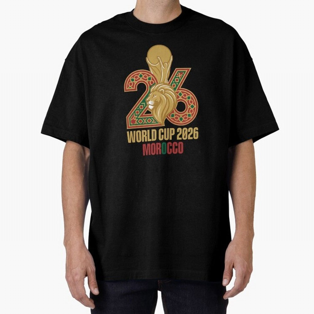 Copy of WORLD CUP 2026 MOROCCO Classic T-Shirt Share Match Day Hype around FIFA World Cup 2026 USA Canada Mexico, Cristiano Ronaldo, Germany, Championship Spirit, Famous Goals, Roaring Crowds and International Football Unity; Made for Collectors