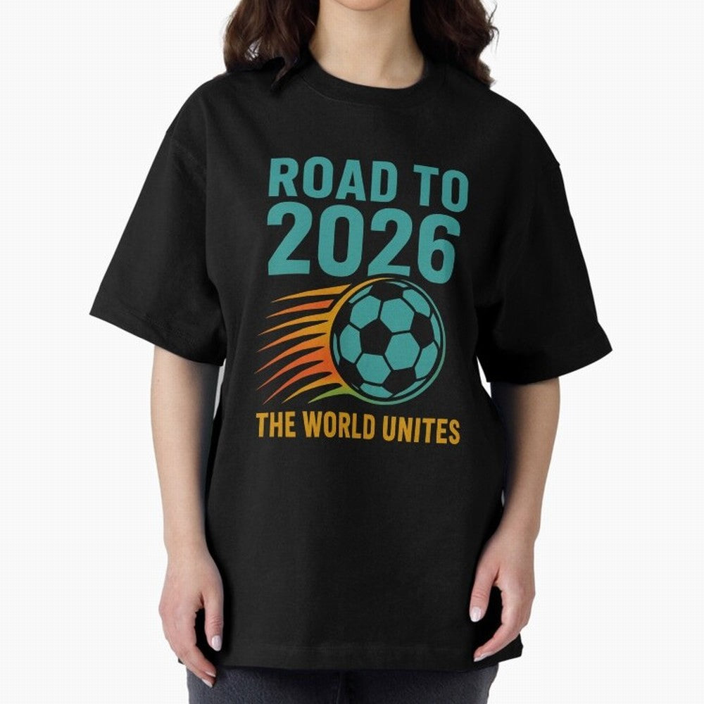 The World Unites Classic T-Shirt Celebrate National Team Dreams in Global Football Passion for FIFA World Cup 2026 Group Stage, Built around Neymar, England, France and Netherlands, Global Supporter Spirit, Legendary Goals, National Colors and