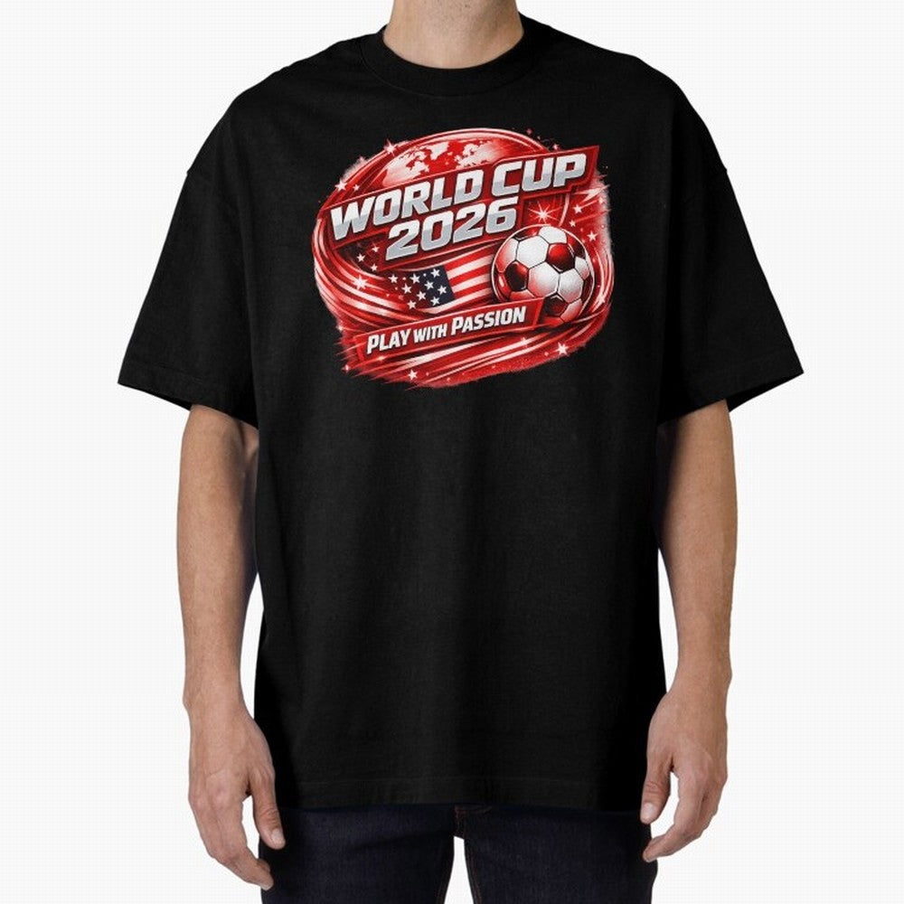 World Cup 2026 Classic T-Shirt Celebrate Classic Football Spirit in FIFA World Cup 2026 Group Stage Spirit, Driven by England and Germany, Haaland, Football Festival Excitement, Trophy Ambitions, Country Rivalries and Star Player Buzz; Made for Die