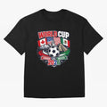 FIFA World Cup 2026 Classic T-Shirt Carry the Dream of Match Day Hype around FIFA World Cup 2026 Group Stage, Messi, England, France and Netherlands, Retro Football Energy, Iconic Rivalries, Trophy Chase Drama and Stadium Atmosphere; Ideal for Fans