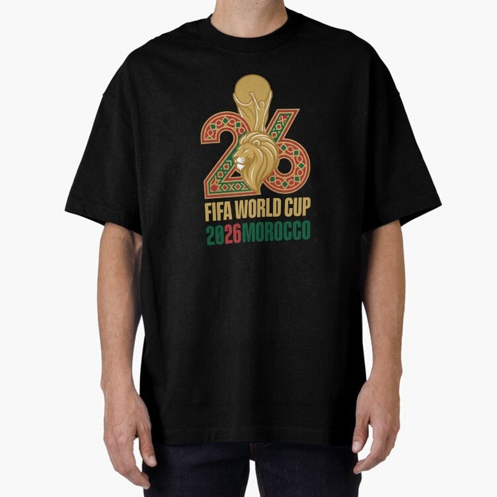 WORLD CUP 2026 MOROCCO Classic T-Shirt Make Your Look Match Global Football Passion for FIFA World Cup 2026 USA Canada Mexico, Made for Messi and Cristiano Ronaldo, England, Champion Mindset, Group Stage Buzz, Knockout Tension and Passionate Fan