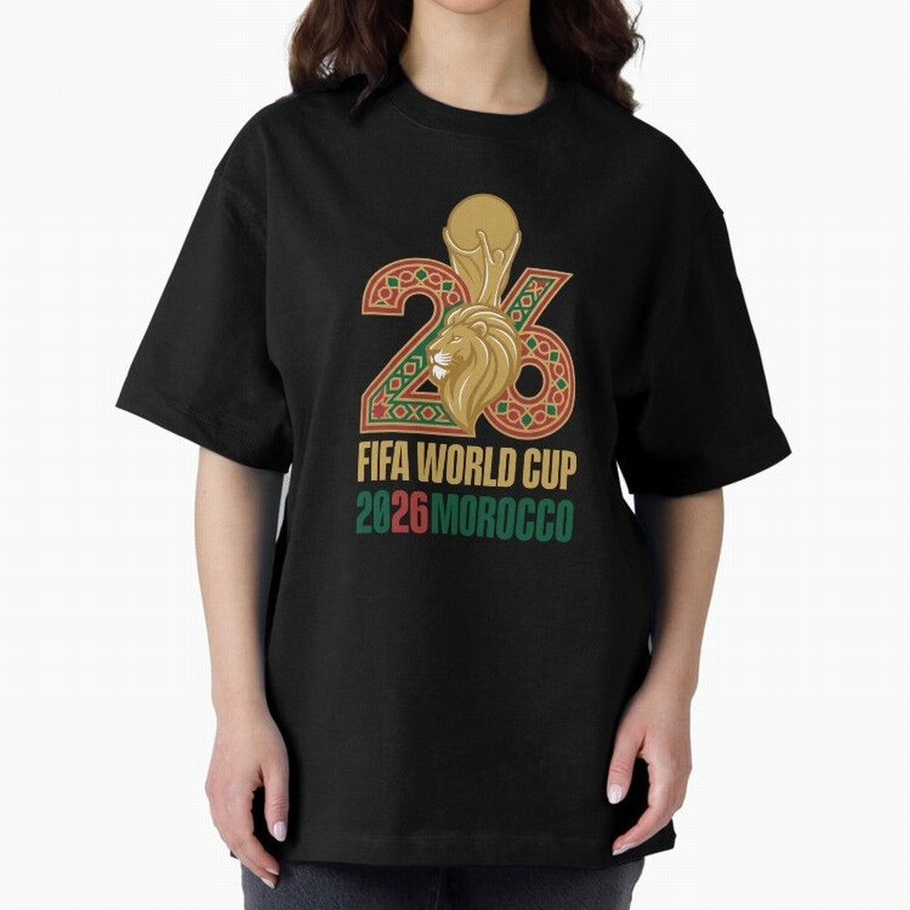 WORLD CUP 2026 MOROCCO Classic T-Shirt Make Your Look Match Global Football Passion for FIFA World Cup 2026 USA Canada Mexico, Made for Messi and Cristiano Ronaldo, England, Champion Mindset, Group Stage Buzz, Knockout Tension and Passionate Fan