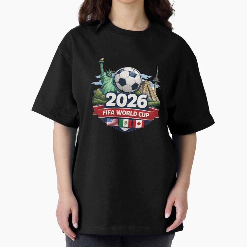 FIFA World Cup 2026 US Canada mexico Classic T-Shirt Celebrate Supporters United by Match Day Hype around FIFA World Cup 2026 Group Stage, Messi, CR7 and Mbappe, Germany, Vintage Soccer Flavor, Modern Football Stars, National Flags and Final Night