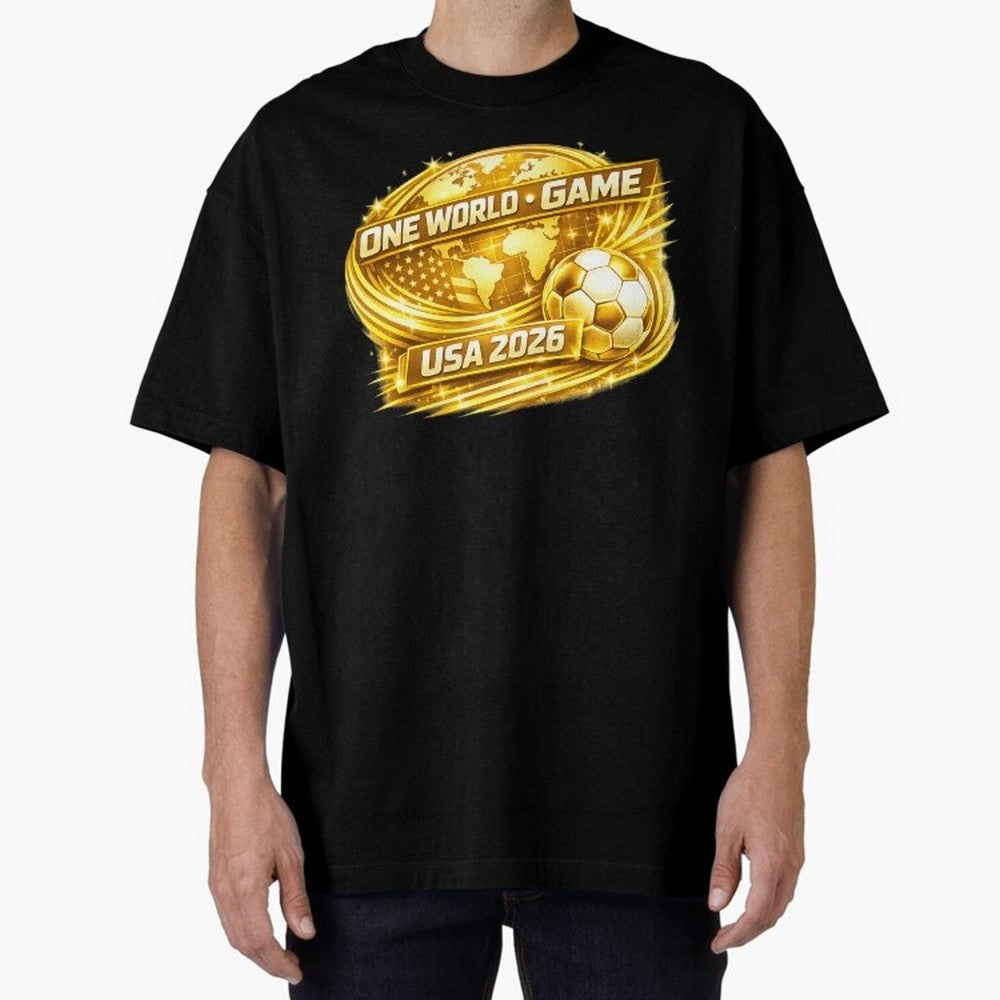 World Cup 2026 Classic T-Shirt Elevate Global Football Passion for FIFA World Cup 2026 USA Canada Mexico, with Mbappe, France and Portugal, Classic Soccer Heritage, Championship Pressure, Fan Loyalty and International Pride; Ideal for Football