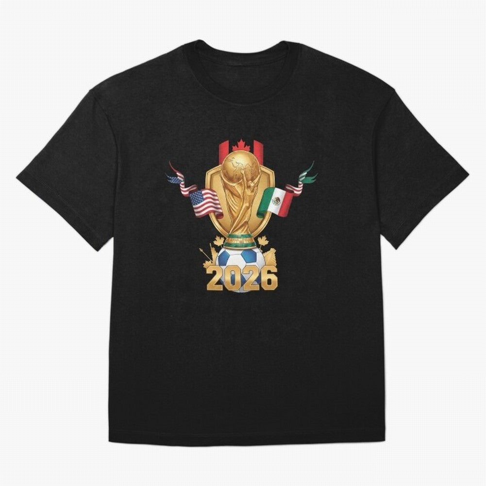 Waves of Victory 2026 Classic T-Shirt Celebrate the Magic of the FIFA World Cup 2026 USA Canada Mexico Journey through Messi, CR7 and Mbappe Highlights, Spain Pride, Match Day Excitement, Supporter Culture, Golden Goals and Global Football Passion;