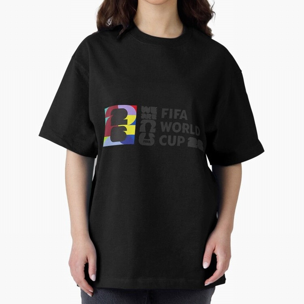 World Cup26 Event Colorblock Classic T-Shirt Bring Retro Soccer Energy to FIFA World Cup 2026 USA Canada Mexico Inspired by Messi and Cristiano Ronaldo, Brazil Energy, Football Passion, Legendary Performances, Festival Vibes and Supporter