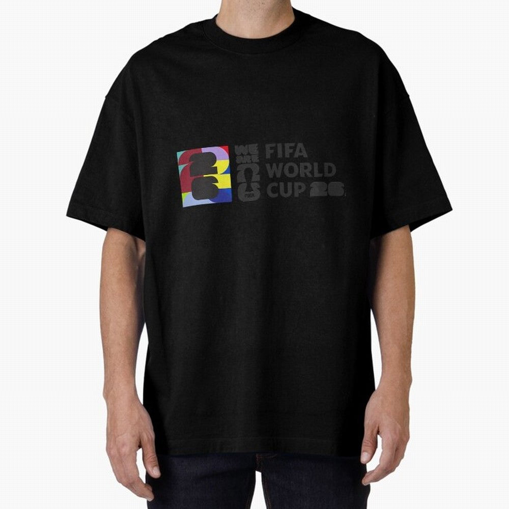 World Cup26 Event Colorblock Classic T-Shirt Bring Retro Soccer Energy to FIFA World Cup 2026 USA Canada Mexico Inspired by Messi and Cristiano Ronaldo, Brazil Energy, Football Passion, Legendary Performances, Festival Vibes and Supporter
