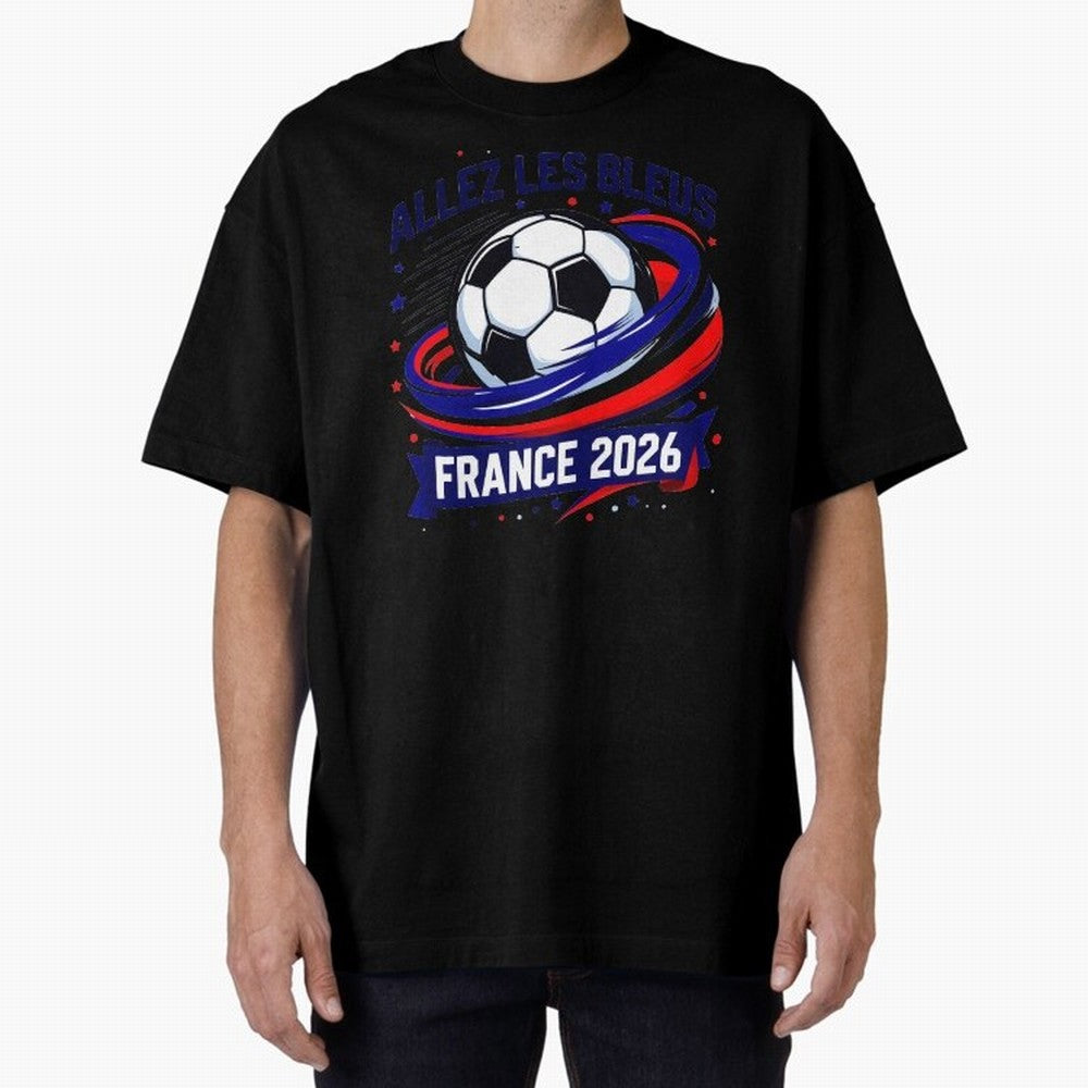 France Fan Art World Cup 2026 Classic T-Shirt Represent the Passion of FIFA World Cup 2026 Group Stage Celebrating Neymar, Haaland and Cristiano Ronaldo, England, France and Netherlands Energy, Match Day Excitement, Supporter Culture, Golden Goals