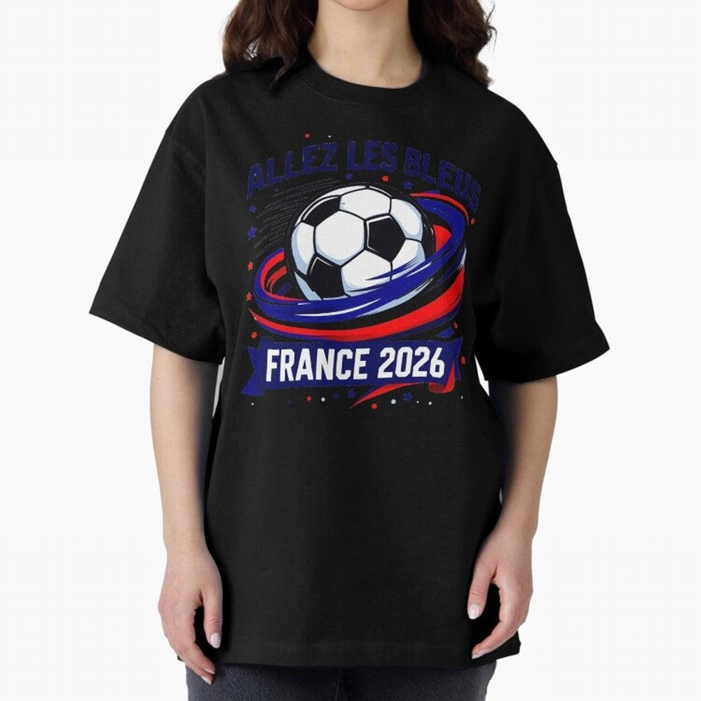 France Fan Art World Cup 2026 Classic T-Shirt Represent the Passion of FIFA World Cup 2026 Group Stage Celebrating Neymar, Haaland and Cristiano Ronaldo, England, France and Netherlands Energy, Match Day Excitement, Supporter Culture, Golden Goals