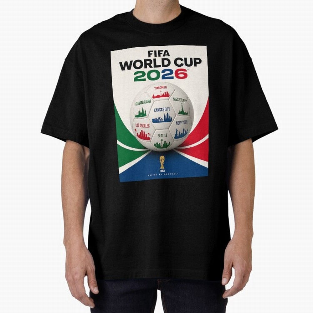 North America Football 2026 Classic T-Shirt Celebrate Global Football Passion for FIFA World Cup 2026 Group Stage, with Cristiano Ronaldo, England, Football History, Final Match Energy, Crowd Noise and Once in a Lifetime Moments; Built for