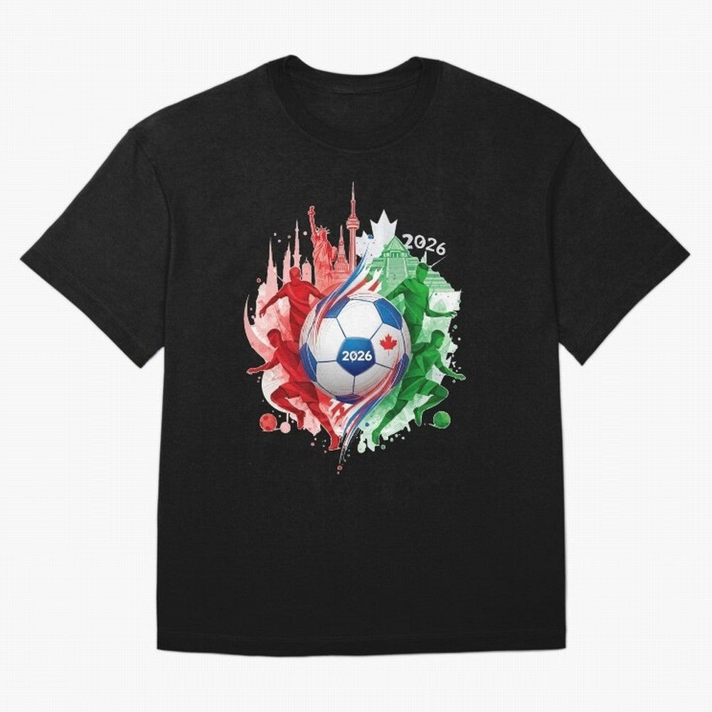 Internation Unity 2026 Classic T-Shirt Experience the Global Stage of FIFA World Cup 2026 Group Stage for Fans of Messi and Cristiano Ronaldo and Brazil, Bringing Stadium Chants, National Pride, Trophy Dreams and Unforgettable Football Memories;
