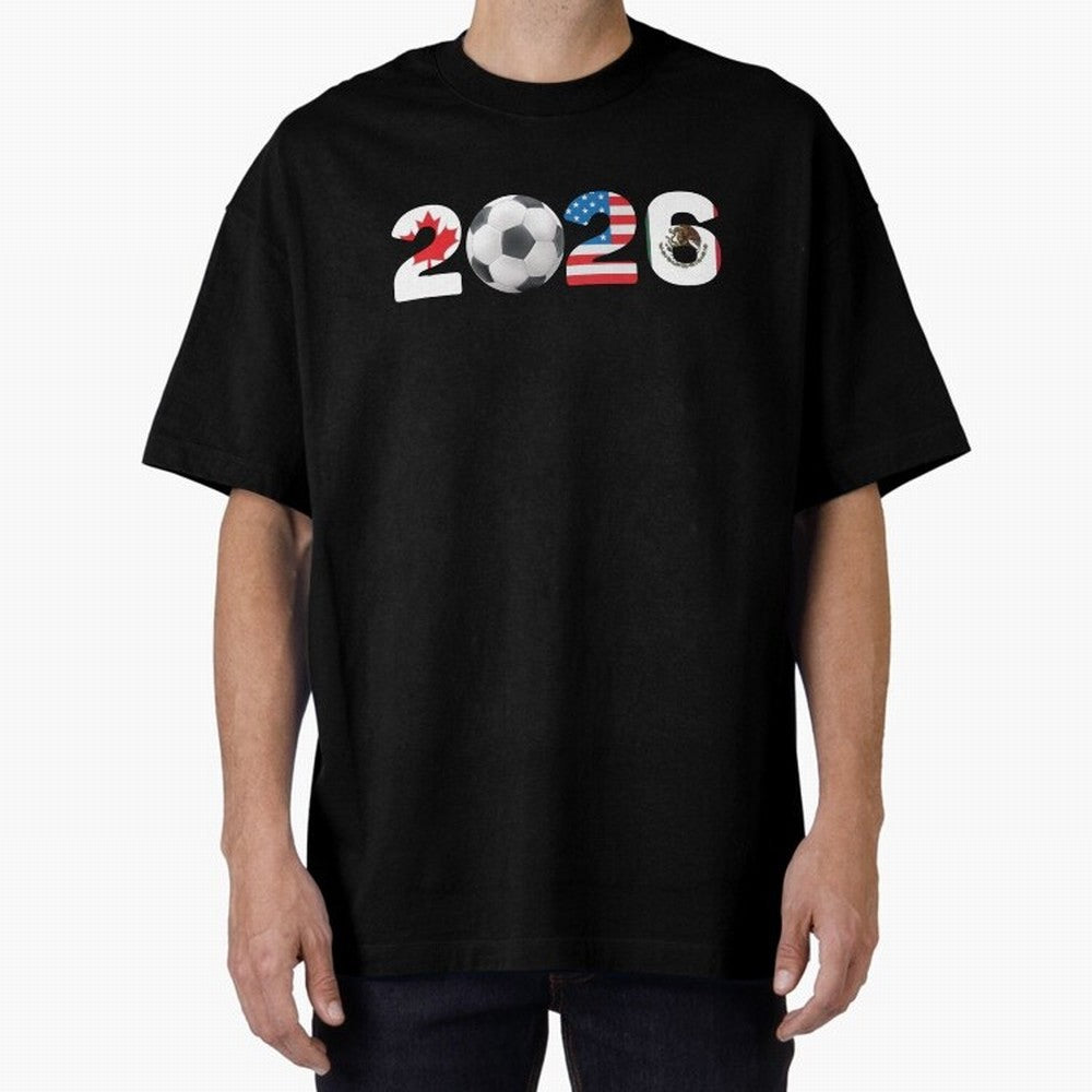 2026 North America Football Massive Event Soccer Ball Classic T-Shirt Capture Stadium Memories from FIFA World Cup 2026 Group Stage Celebrating Messi, Neymar and Mbappe, England, France and Netherlands Energy, Champion Mindset, Group Stage Buzz,