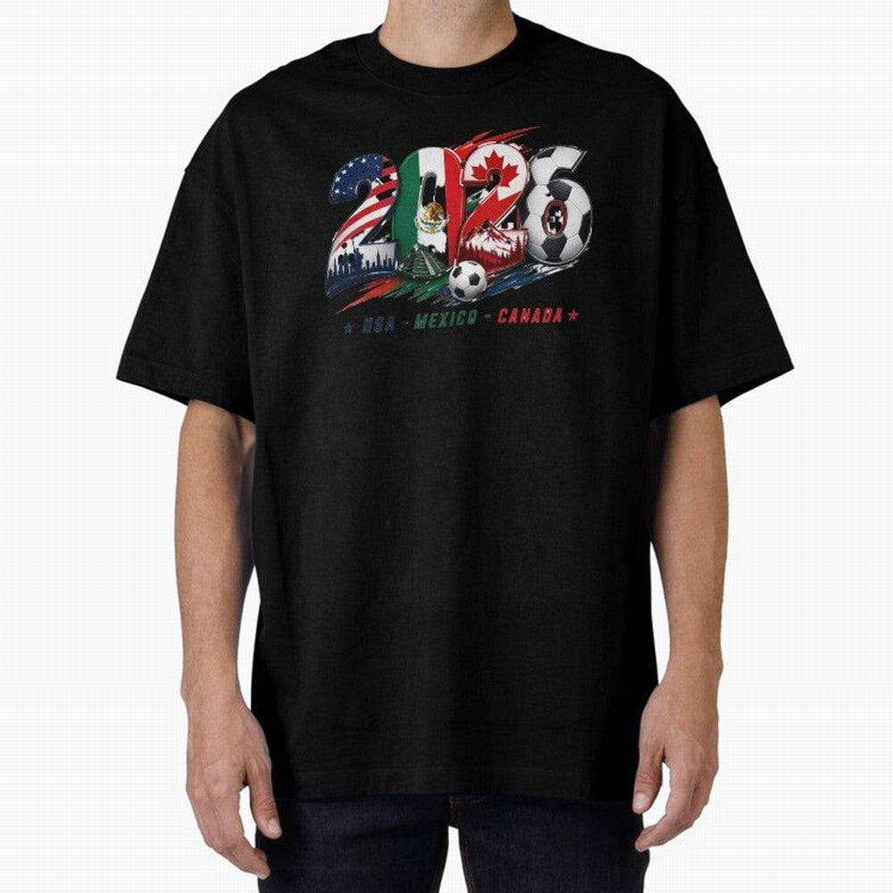 United by Football 2026 North America Soccer Design Classic T-Shirt Live the Energy of FIFA World Cup 2026 Group Stage Spirit, Capturing Argentina, France and Brazil, CR7, Global Supporter Spirit, Legendary Goals, National Colors and Tournament